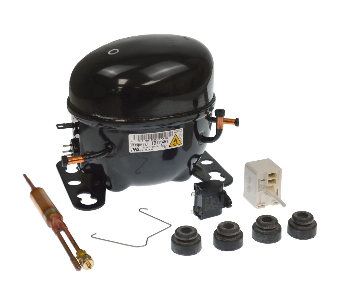 W11580057 - Genuine OEM Whirlpool Refrigerator Compressor Kit